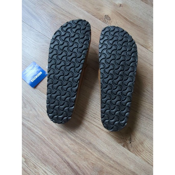 Birkenstock Buckley Suede Shearling Clog Mink Womens 10-10.5 EU 41 - Picture 16 of 16